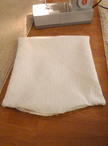 how to cover a pillow