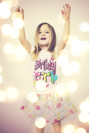 birthday girl photography